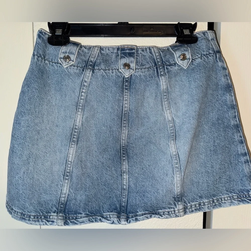 Denim Mini Skirt - Picture 2 of 3